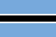 Botswana Drapeau national